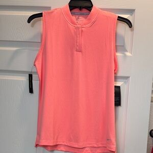 Nike Women’s Golf Dry Fit Sleeveless Pink Top